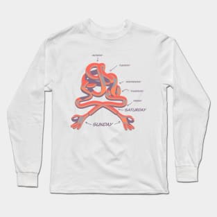 Anatomy of a Week Long Sleeve T-Shirt